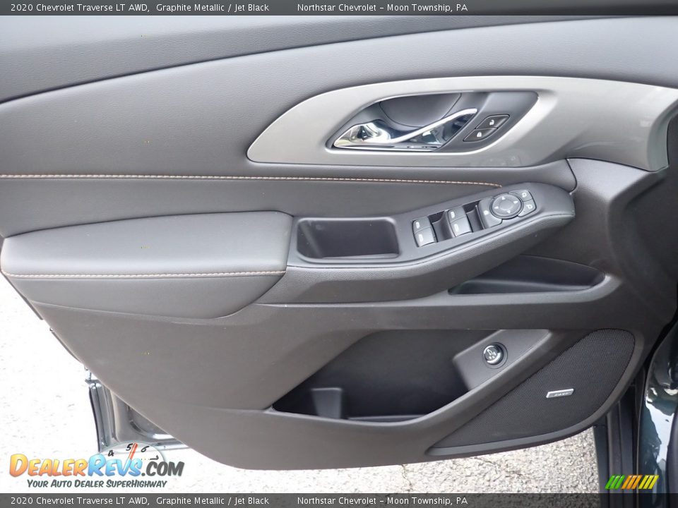 2020 Chevrolet Traverse LT AWD Graphite Metallic / Jet Black Photo #15