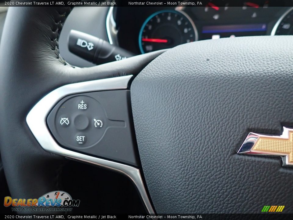 2020 Chevrolet Traverse LT AWD Graphite Metallic / Jet Black Photo #20