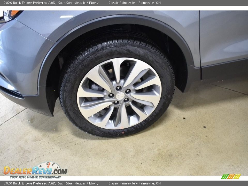 2020 Buick Encore Preferred AWD Satin Steel Metallic / Ebony Photo #5