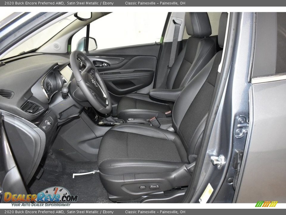 2020 Buick Encore Preferred AWD Satin Steel Metallic / Ebony Photo #7