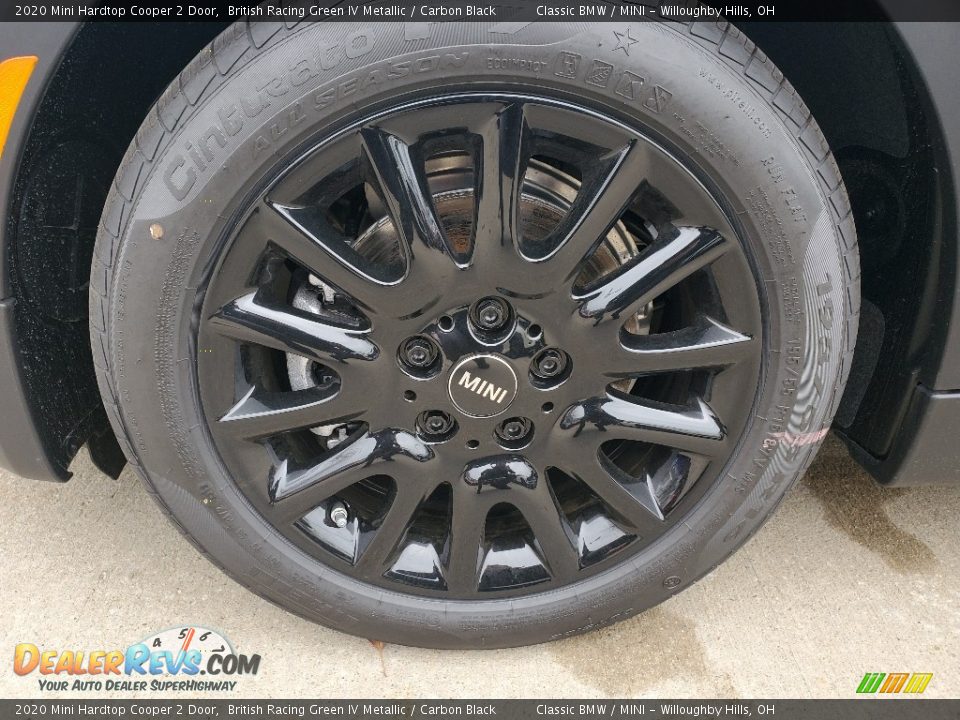 2020 Mini Hardtop Cooper 2 Door British Racing Green IV Metallic / Carbon Black Photo #5