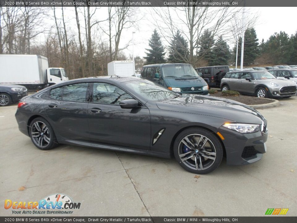 Front 3/4 View of 2020 BMW 8 Series 840i xDrive Gran Coupe Photo #1