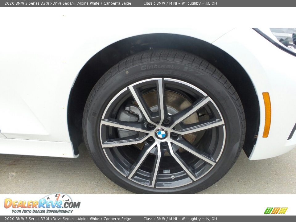 2020 BMW 3 Series 330i xDrive Sedan Alpine White / Canberra Beige Photo #2