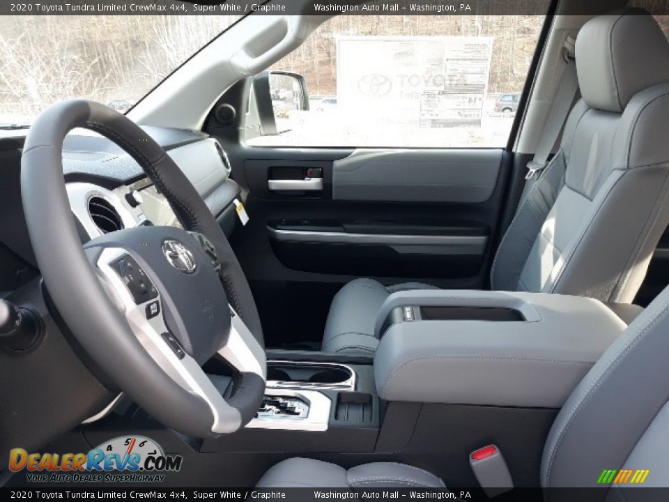 2020 Toyota Tundra Limited CrewMax 4x4 Super White / Graphite Photo #4