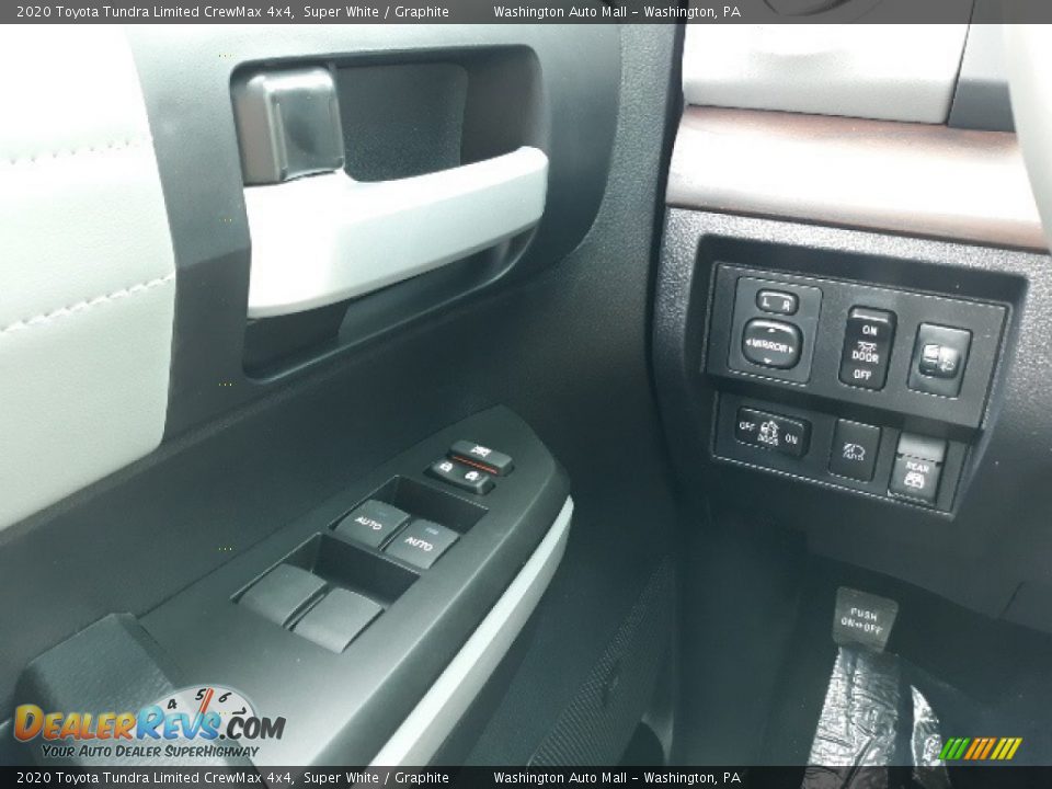 2020 Toyota Tundra Limited CrewMax 4x4 Super White / Graphite Photo #12