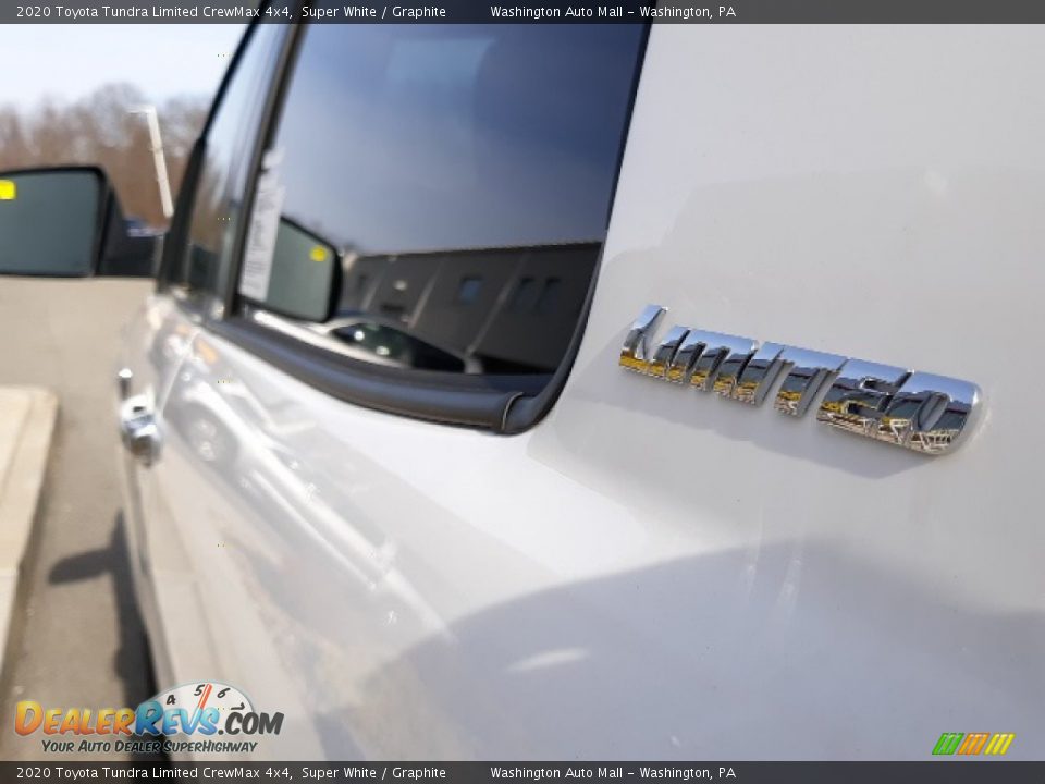 2020 Toyota Tundra Limited CrewMax 4x4 Super White / Graphite Photo #16