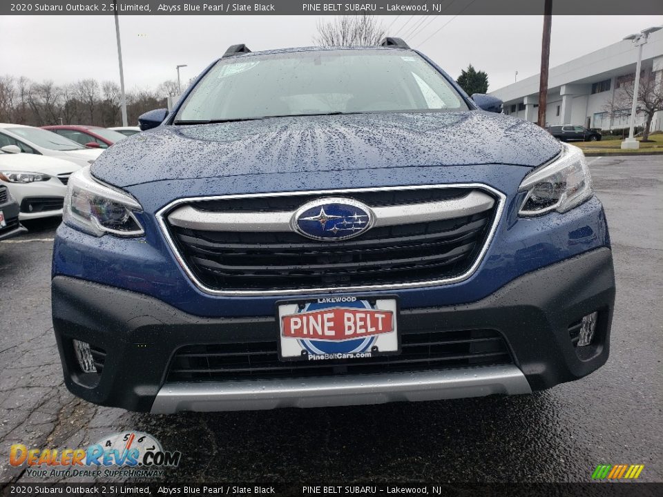 2020 Subaru Outback 2.5i Limited Abyss Blue Pearl / Slate Black Photo #2