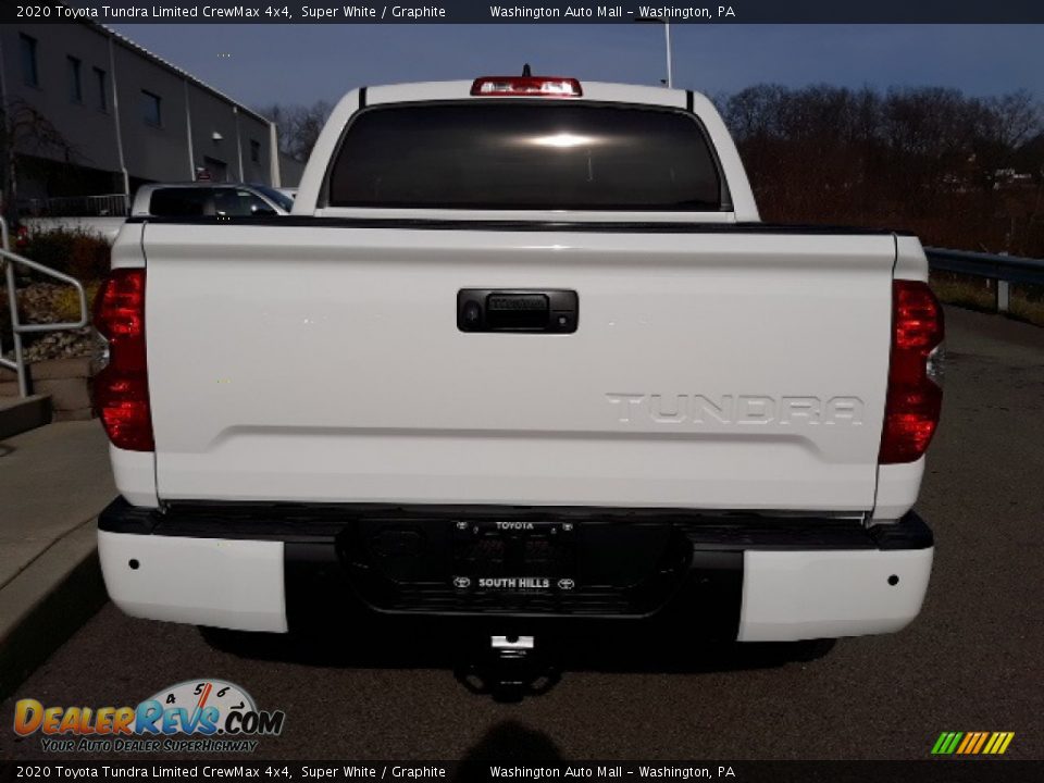 2020 Toyota Tundra Limited CrewMax 4x4 Super White / Graphite Photo #17