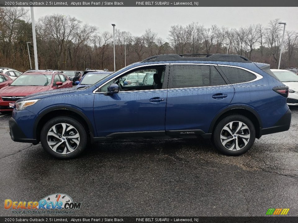 Abyss Blue Pearl 2020 Subaru Outback 2.5i Limited Photo #3