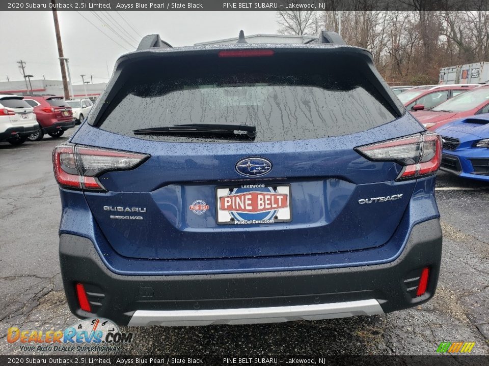 2020 Subaru Outback 2.5i Limited Abyss Blue Pearl / Slate Black Photo #5