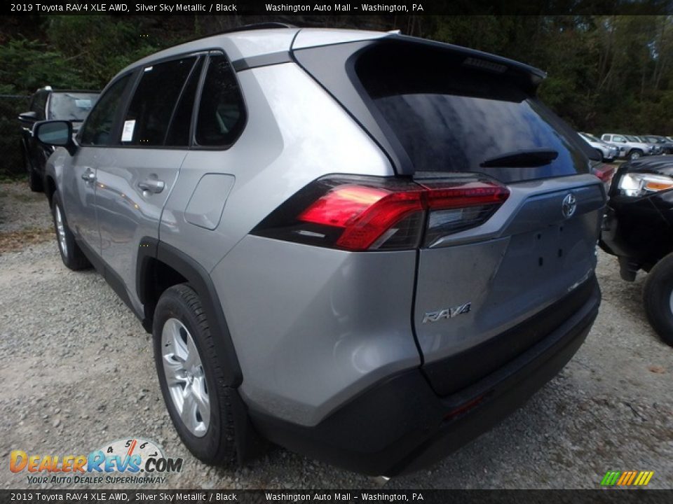 2019 Toyota RAV4 XLE AWD Silver Sky Metallic / Black Photo #6