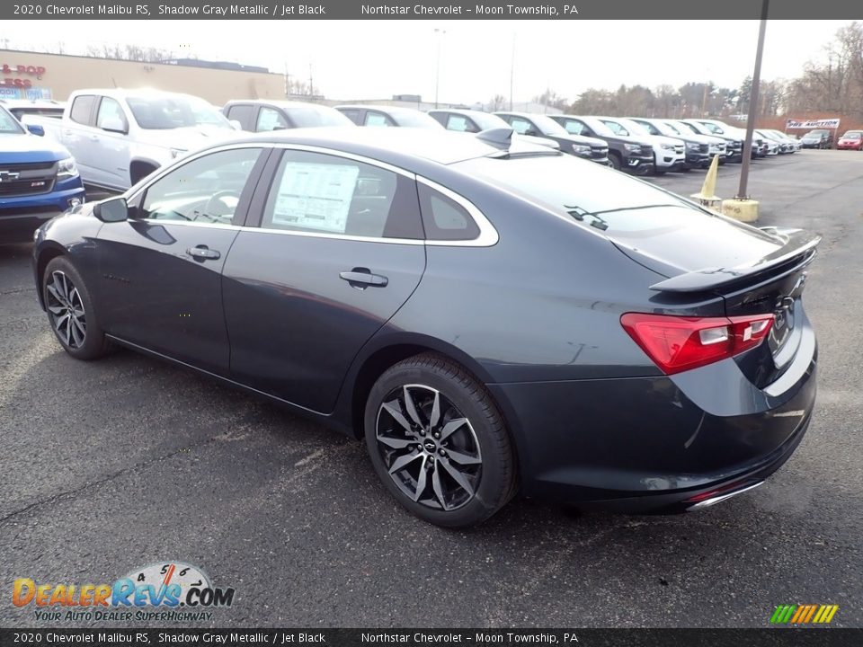 2020 Chevrolet Malibu RS Shadow Gray Metallic / Jet Black Photo #3