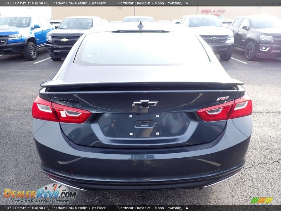 2020 Chevrolet Malibu RS Shadow Gray Metallic / Jet Black Photo #4