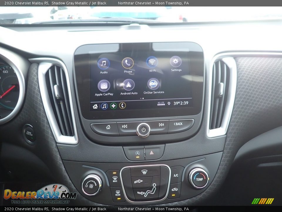 2020 Chevrolet Malibu RS Shadow Gray Metallic / Jet Black Photo #17