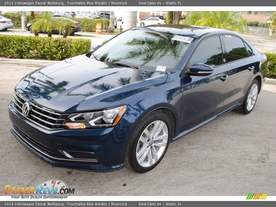 Tourmaline Blue Metallic 2019 Volkswagen Passat Wolfsburg Photo #4