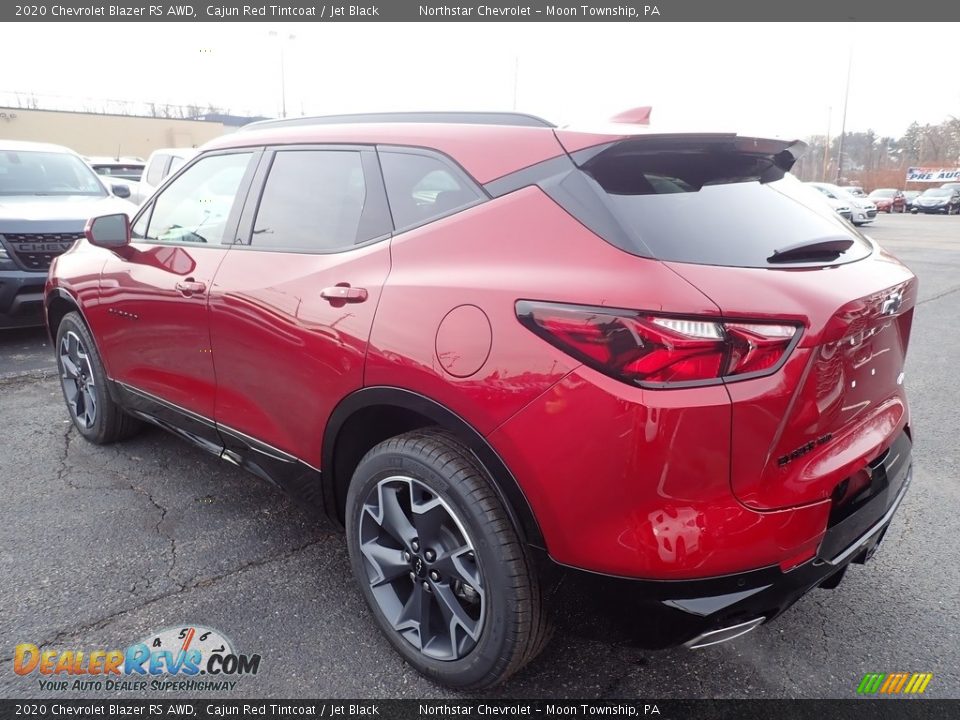 2020 Chevrolet Blazer RS AWD Cajun Red Tintcoat / Jet Black Photo #3