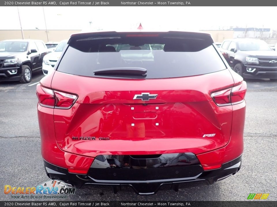 2020 Chevrolet Blazer RS AWD Cajun Red Tintcoat / Jet Black Photo #4