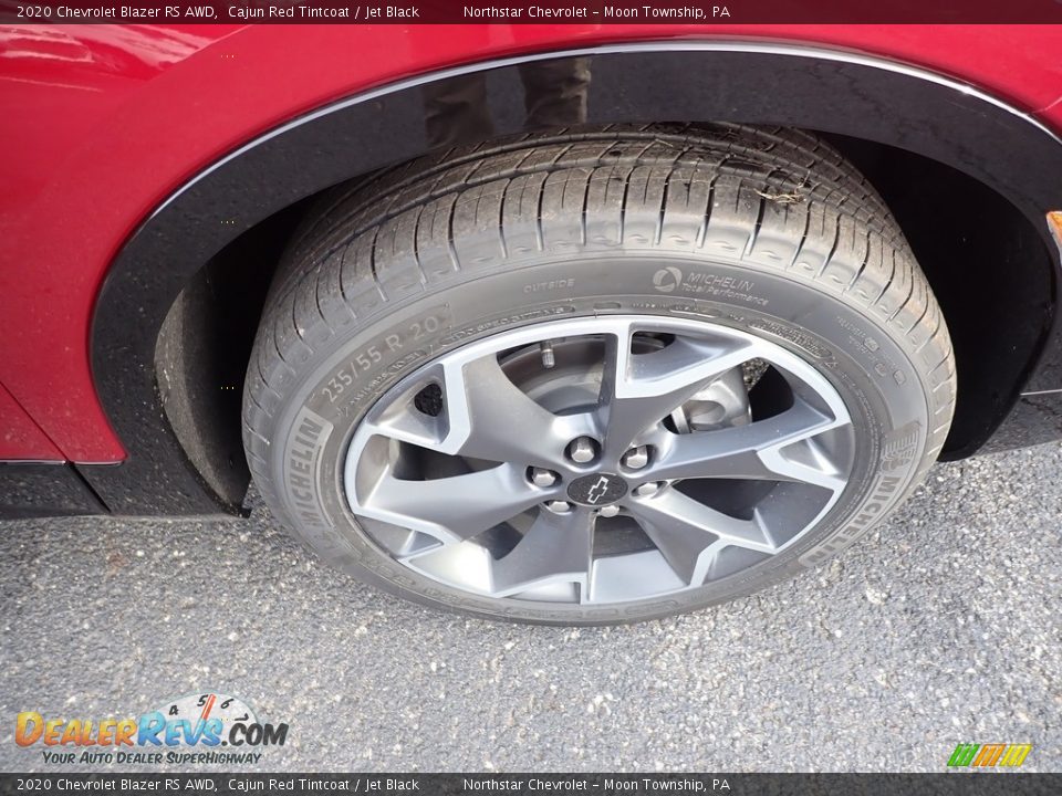 2020 Chevrolet Blazer RS AWD Cajun Red Tintcoat / Jet Black Photo #9