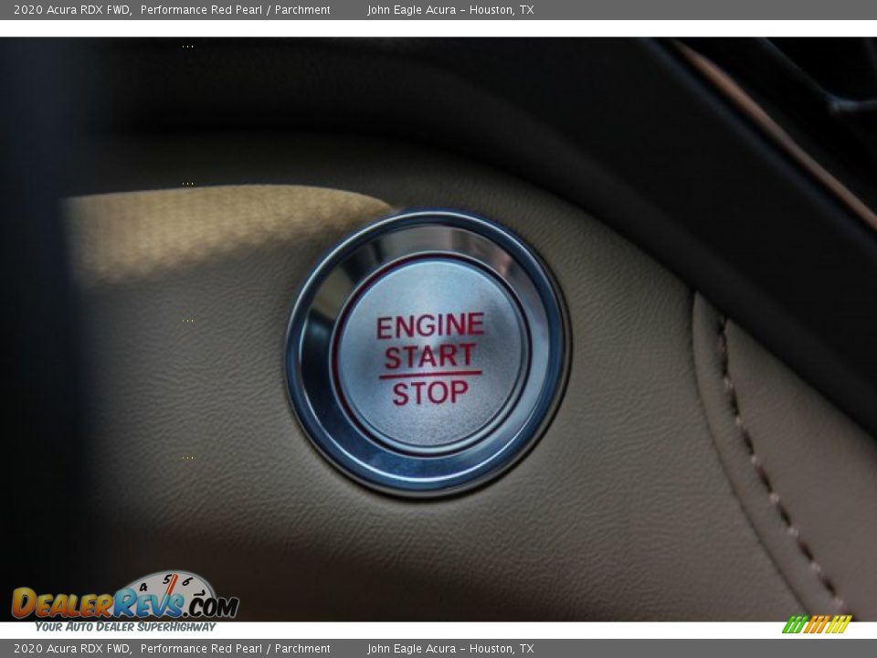2020 Acura RDX FWD Performance Red Pearl / Parchment Photo #36