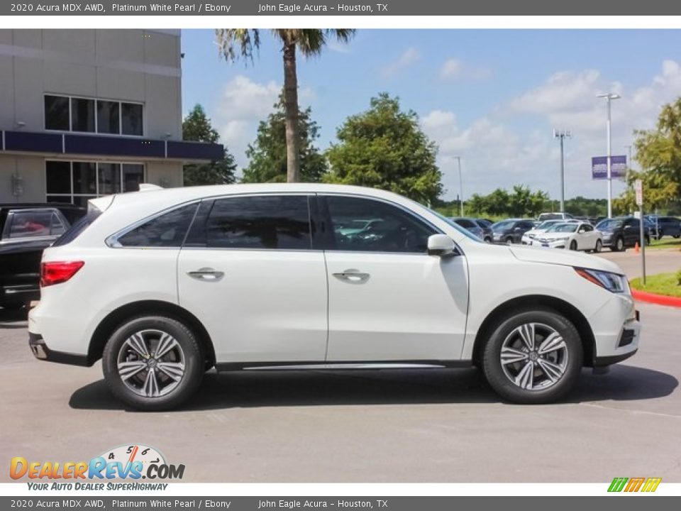 2020 Acura MDX AWD Platinum White Pearl / Ebony Photo #8