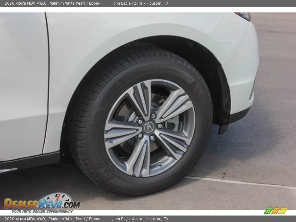 2020 Acura MDX AWD Platinum White Pearl / Ebony Photo #10