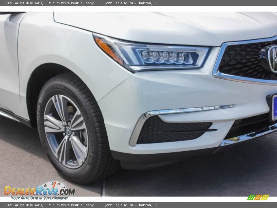 2020 Acura MDX AWD Platinum White Pearl / Ebony Photo #11