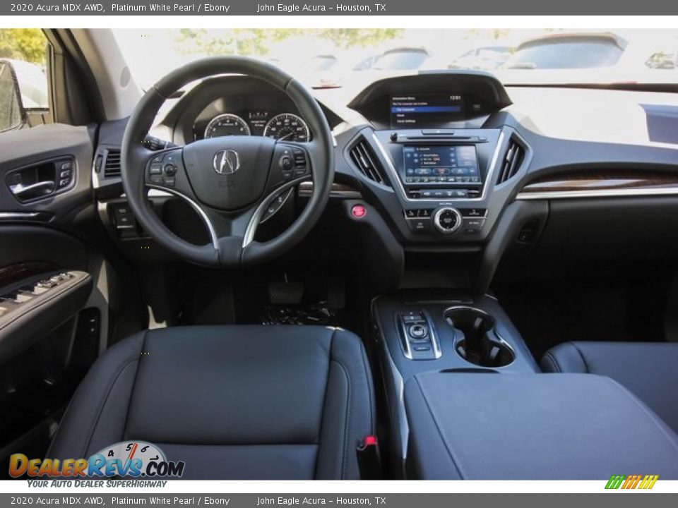 2020 Acura MDX AWD Platinum White Pearl / Ebony Photo #27