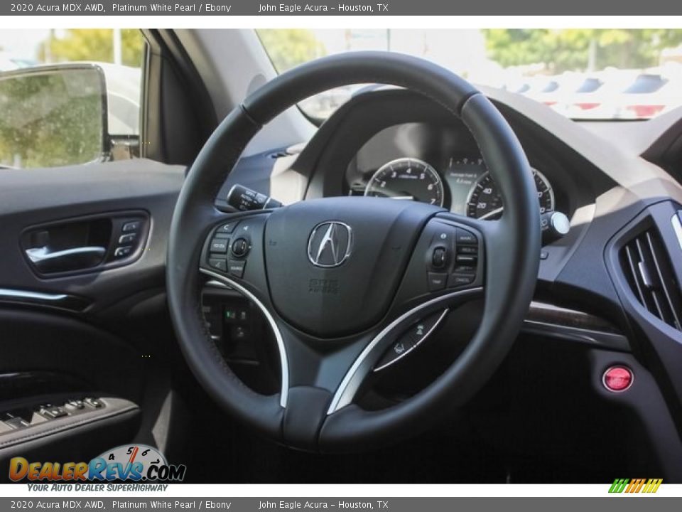 2020 Acura MDX AWD Platinum White Pearl / Ebony Photo #29