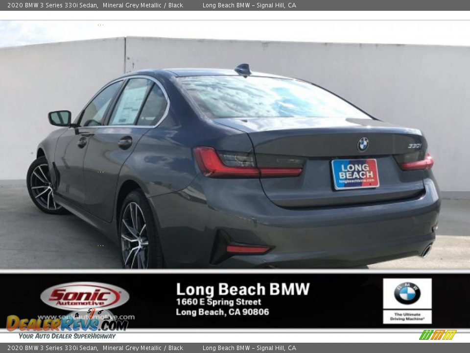 2020 BMW 3 Series 330i Sedan Mineral Grey Metallic / Black Photo #2