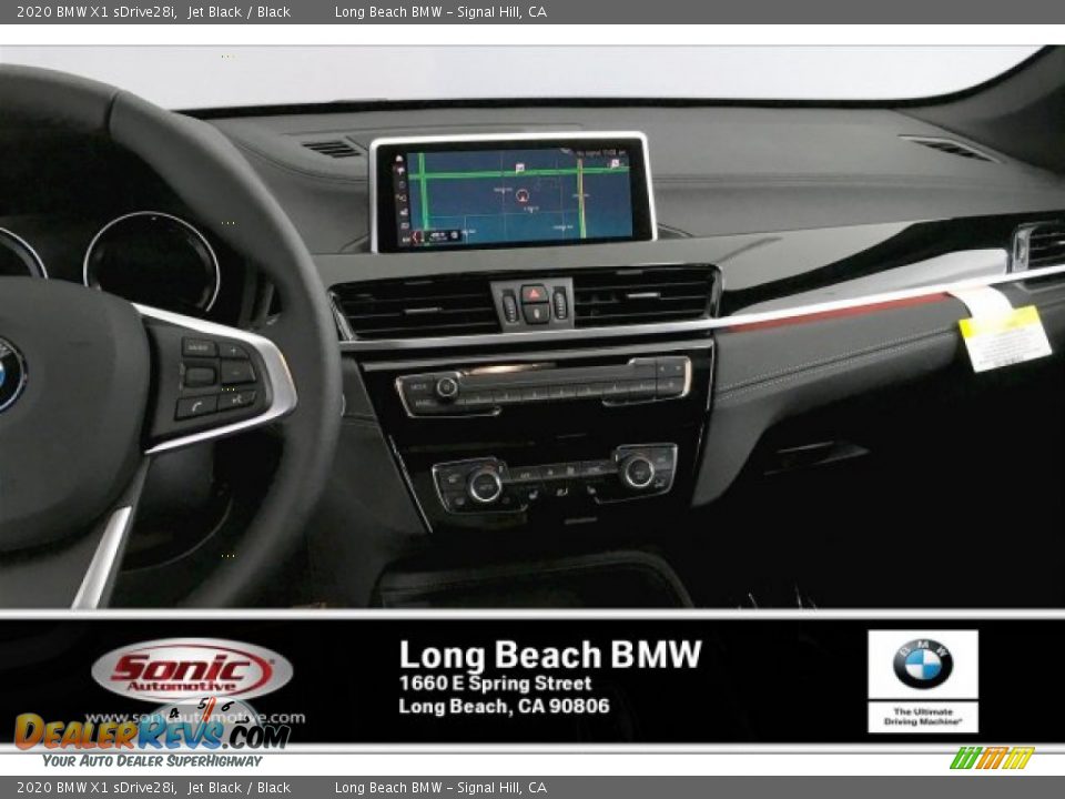 2020 BMW X1 sDrive28i Jet Black / Black Photo #5