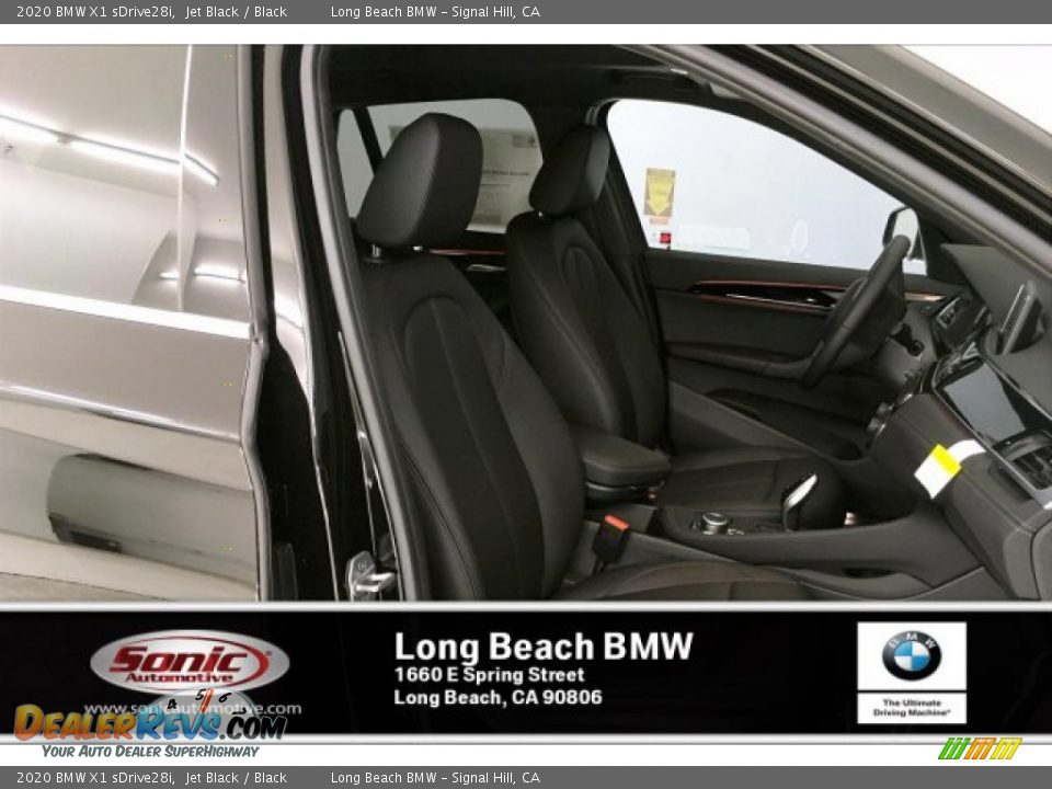 2020 BMW X1 sDrive28i Jet Black / Black Photo #7