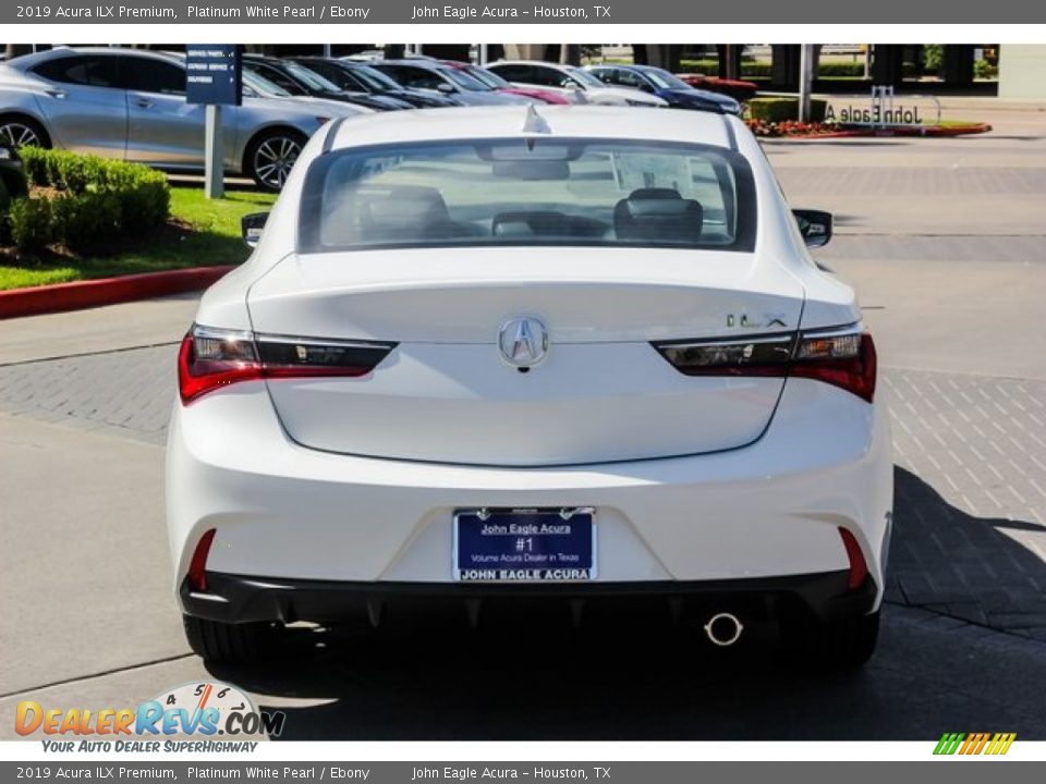 2019 Acura ILX Premium Platinum White Pearl / Ebony Photo #5