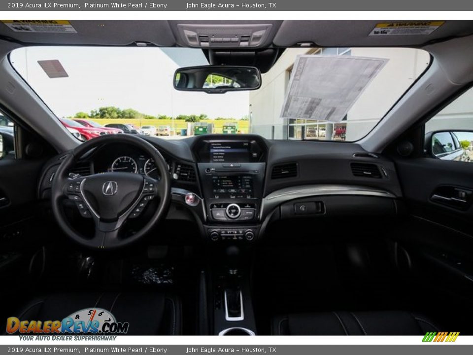 2019 Acura ILX Premium Platinum White Pearl / Ebony Photo #8