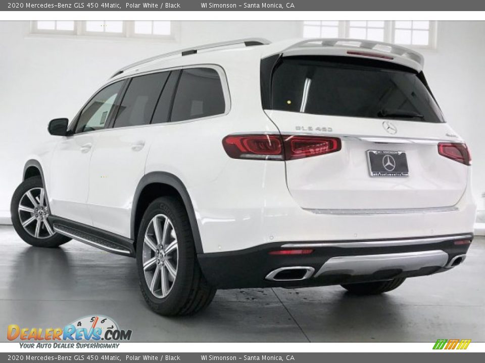2020 Mercedes-Benz GLS 450 4Matic Polar White / Black Photo #2