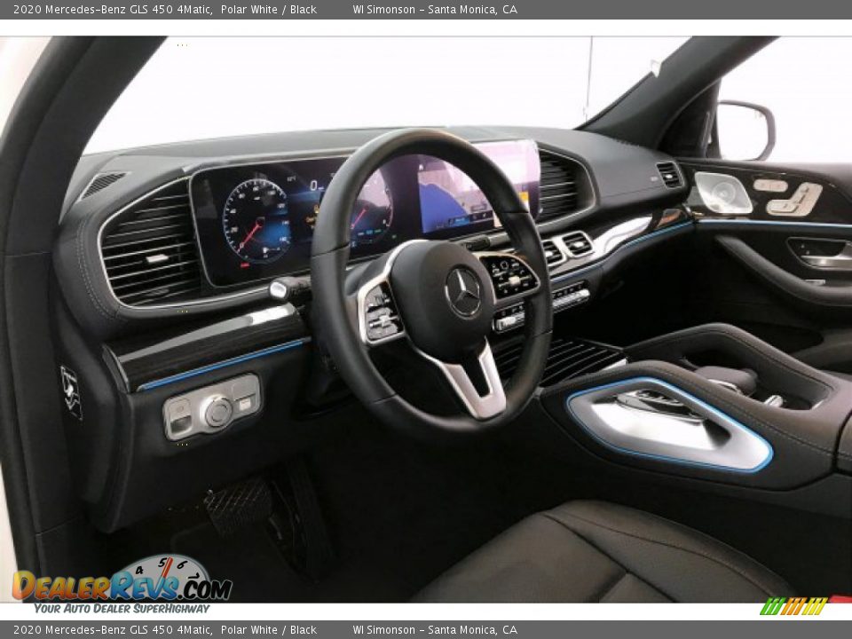 2020 Mercedes-Benz GLS 450 4Matic Polar White / Black Photo #4