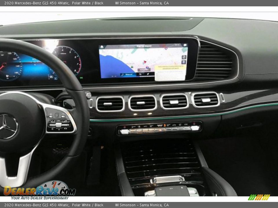 2020 Mercedes-Benz GLS 450 4Matic Polar White / Black Photo #6