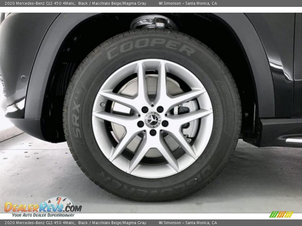2020 Mercedes-Benz GLS 450 4Matic Black / Macchiato Beige/Magma Gray Photo #9