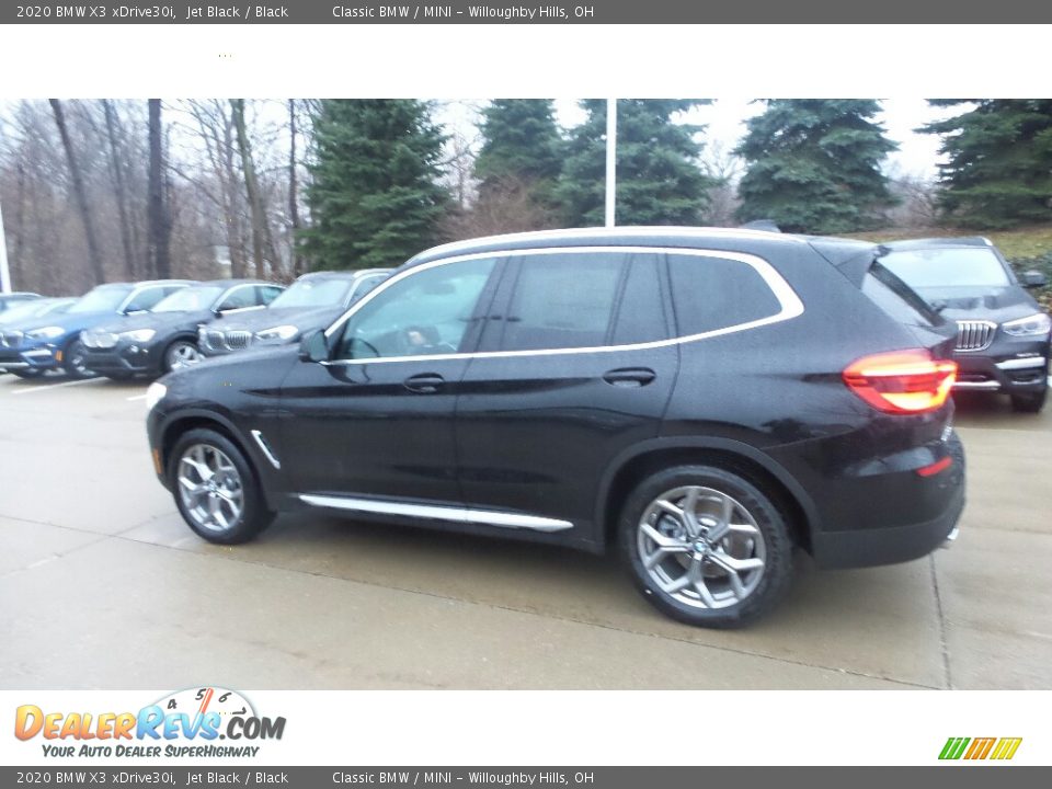 2020 BMW X3 xDrive30i Jet Black / Black Photo #5