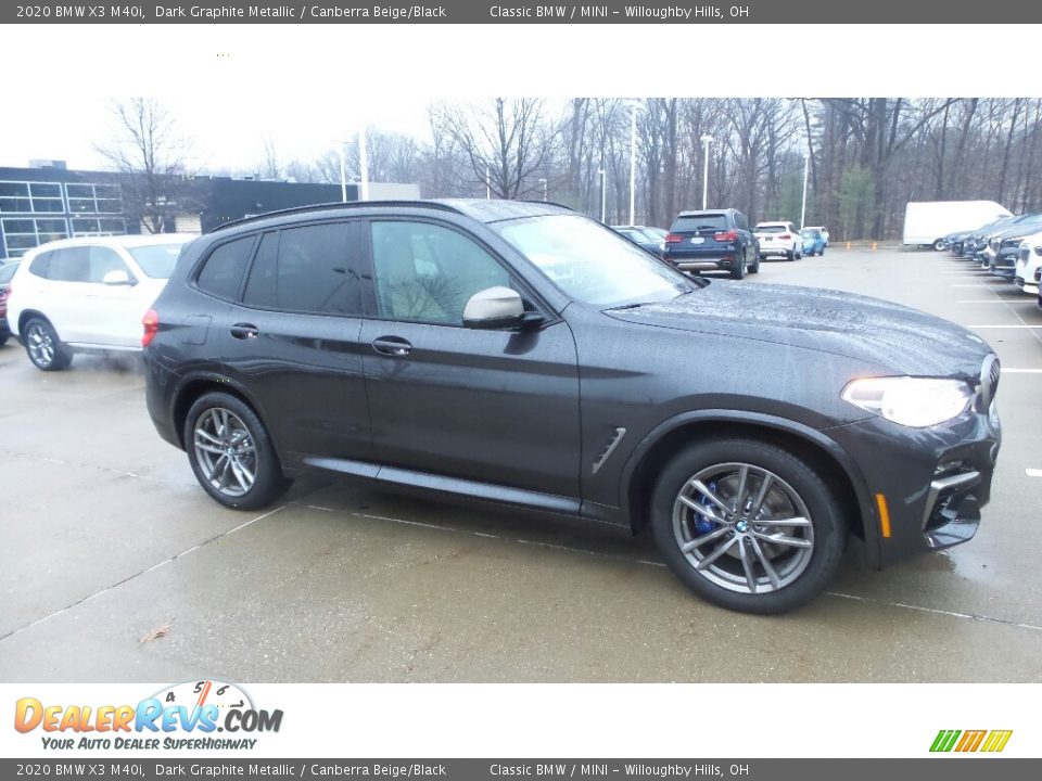 Dark Graphite Metallic 2020 BMW X3 M40i Photo #1