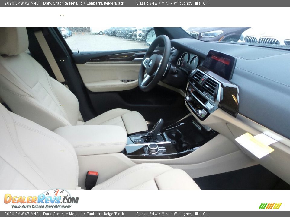 Front Seat of 2020 BMW X3 M40i Photo #3