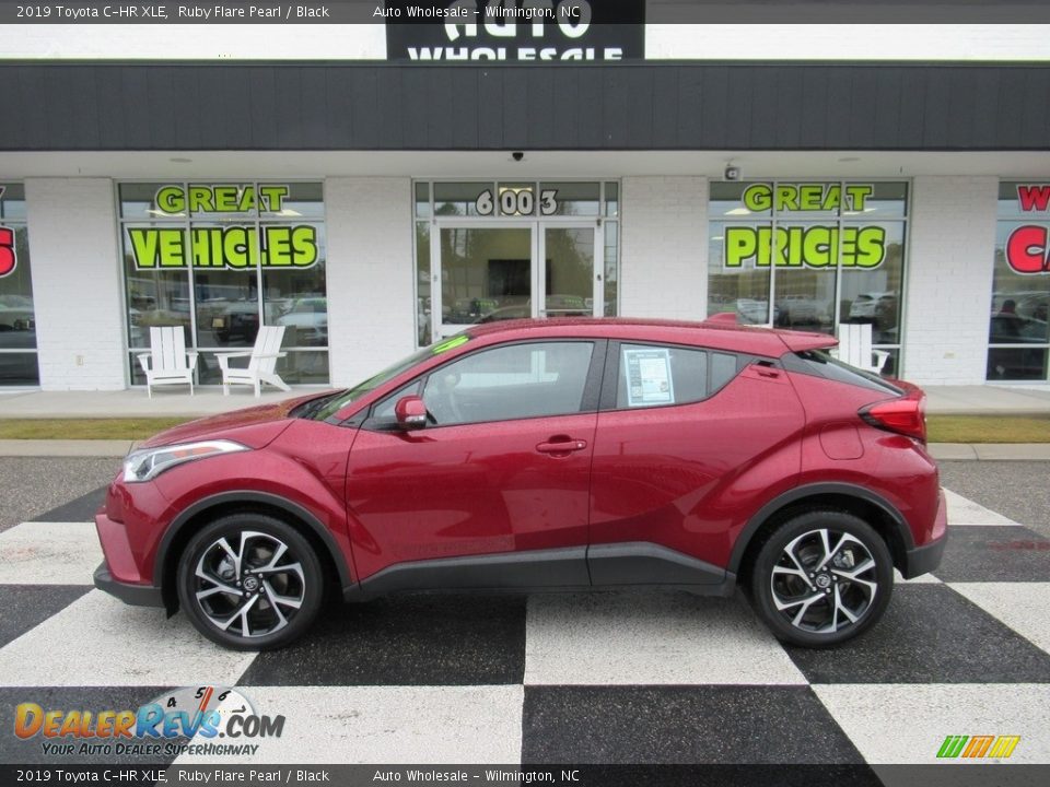 2019 Toyota C-HR XLE Ruby Flare Pearl / Black Photo #1