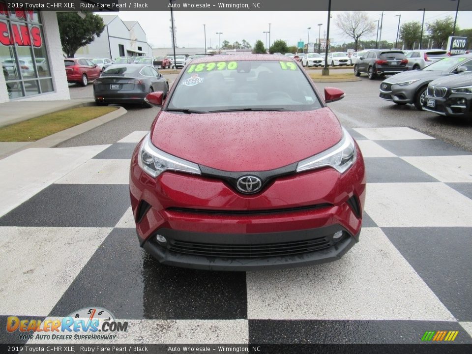 2019 Toyota C-HR XLE Ruby Flare Pearl / Black Photo #2