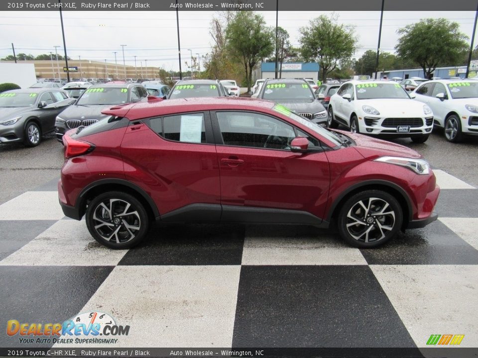 2019 Toyota C-HR XLE Ruby Flare Pearl / Black Photo #3