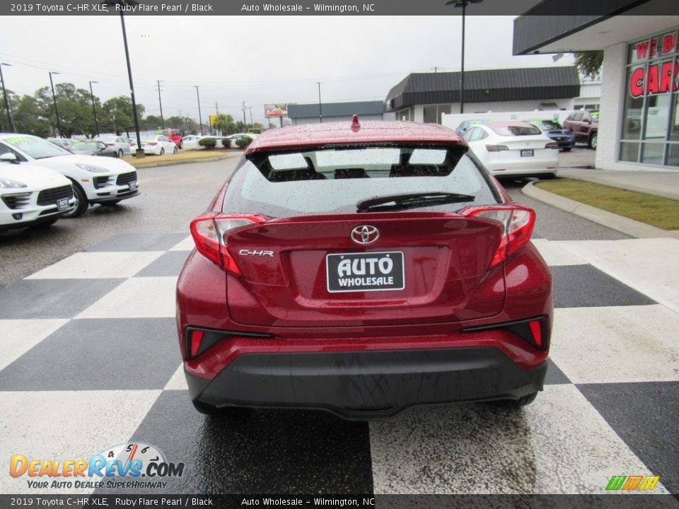 2019 Toyota C-HR XLE Ruby Flare Pearl / Black Photo #4