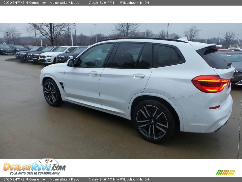 2020 BMW X3 M Competition Alpine White / Black Photo #5