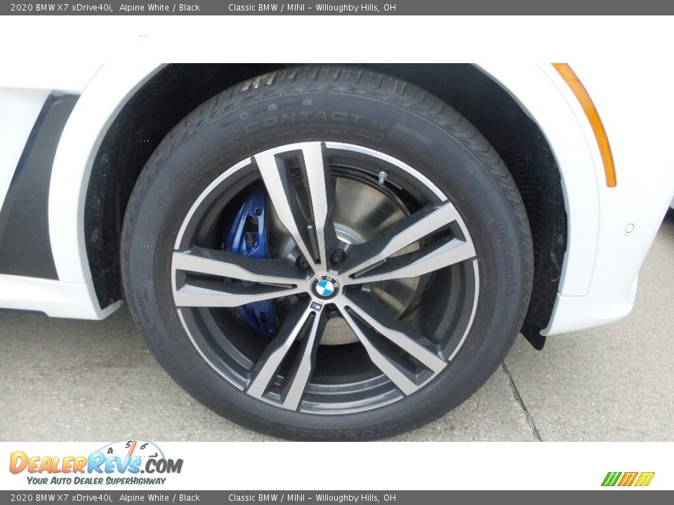 2020 BMW X7 xDrive40i Wheel Photo #2
