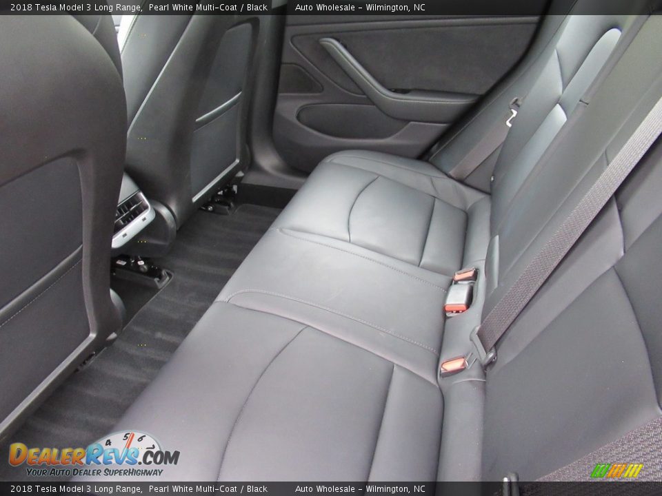 Rear Seat of 2018 Tesla Model 3 Long Range Photo #12