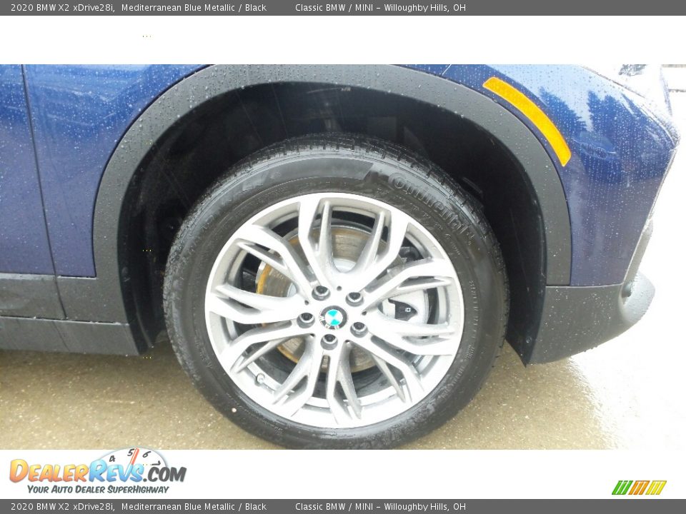 2020 BMW X2 xDrive28i Mediterranean Blue Metallic / Black Photo #2