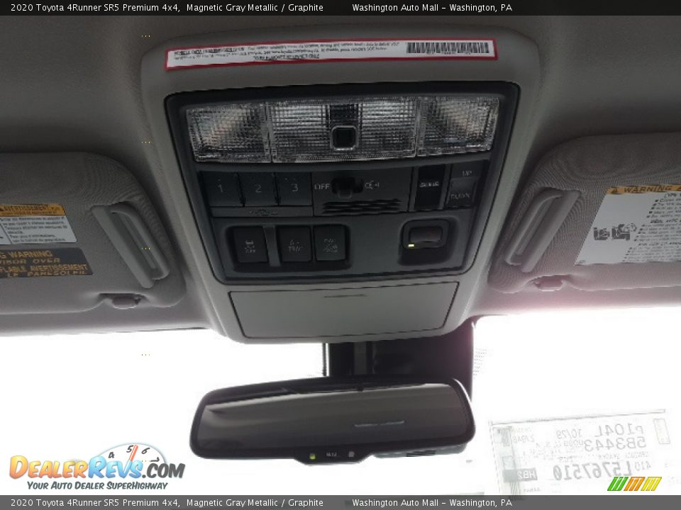 2020 Toyota 4Runner SR5 Premium 4x4 Magnetic Gray Metallic / Graphite Photo #6