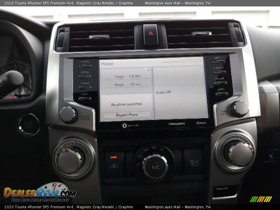 2020 Toyota 4Runner SR5 Premium 4x4 Magnetic Gray Metallic / Graphite Photo #7